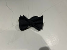 Load image into Gallery viewer, Black Lurex Butterfly Anoush Chohilli Signature Range Bow Tie