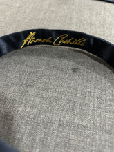 Load image into Gallery viewer, Navy Batwing Bow Tie Pre Tied Anoush Chohilli