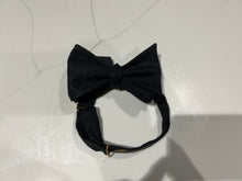 Load image into Gallery viewer, Black Lurex Butterfly Anoush Chohilli Signature Range Bow Tie
